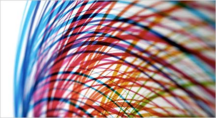 Data visualisation of a social network